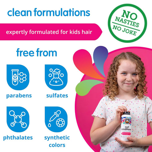 SoCozy Curl Conditioner for Kids Hair, Softens, Restores Bounce and Shine, Sweet-Crème, 10.5 Fl Oz
