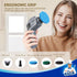 MR.SIGA Electric Spin Scrubber, Detailed Brush Refills, 3 Pack