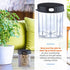 Round Pill Organizer Dispenser - Pack of 2 with 4 Compartments for Medication, Vitamins & Supplements, Daily Pill Case
