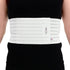ITA-MED Breathable Elastic Rib Brace for Men, Compression Support Wrap/Belt for Ribs, Made in USA (White, 2XL)