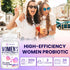 Vaginal Probiotics for Women - 300 Billion CFUs, 12 Strains with Prebiotic, Organic Cranberry Extract, 60 Capsules