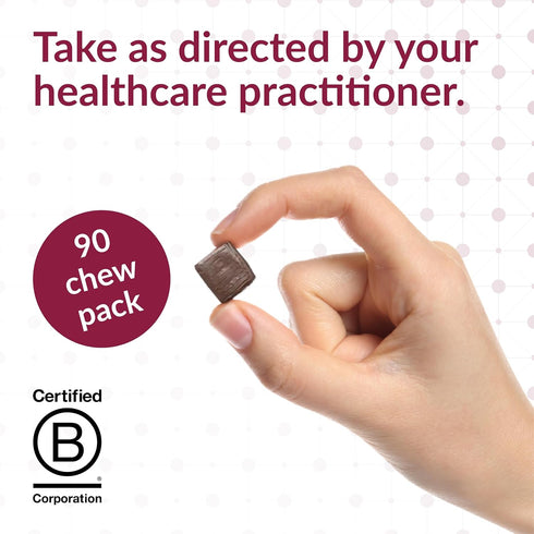 Bariatric Advantage Calcium Citrate Chewy Bites 500mg with Vitamin D3, Sugar Free - 90 Count for Bariatric Patients