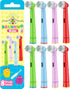 Brushmo Kids Toothbrush Replacement Heads, Compatible with Oral B Electric Toothbrush, 8 Pack
