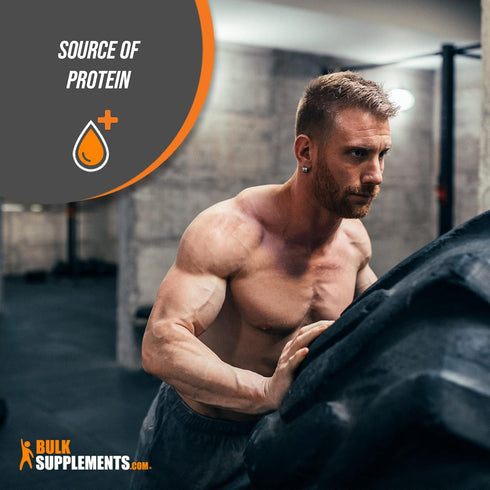 BulkSupplements.com Unflavored Hydrolzyed Whey Protein Isolate Powder, Gluten Free, 30g Serving, 100g (3.5 oz) (Pack of