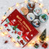 Obcxin 6 Pack, 100% Christmas Scented Candle Gift Christmas Candles for Home Scented, Natural Soy Wax Long Lasting Jar