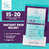 Instant Ice Packs for Injuries - 25 Packs (7” x 4”) Disposable Cold Compress for Pain Relief, First Aid Essential
