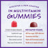 New Chapter Men’s Multivitamin Gummies, 75ct, 66% Less Sugar, Vitamin C, D3 & Zinc, Gluten Free, Berry-Citrus