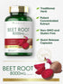 Carlyle Beet Root Capsules | 8000 mg | 120 Count | Non-GMO, Gluten Free Supplement