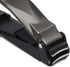 Nail Clippers for Men with Catcher - KLIPP Razor-Sharp Heavy Duty Self-Collecting Nail Cutters with Ergonomic Lever Keep Fingernails and Toenails Impeccably Manicured - Includes Ziplock Pouch
