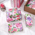 Whaline 100Pcs Floral Tissue Paper, Watercolor Flower Gift Wrapping Paper for Home and Party Gift Wrap