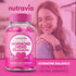Nutravia Gummies Gummies (60 Gummies) Hormone Balance For Women + PMS Relief Supplement - Supports Mood Swings, Clear