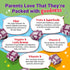 FORCE FACTOR Kids Superfood Super Chews, Very Berry Grape Flavor, 60 Soft Chews, 2-Month Supply, Kids Vitamins & Immune