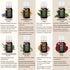 Set, 8 5 ml Essential Oils Gift x Pure Aromatherapy Oils with Rose, Frankincense, Lavender, Tea Tree, Peppermint, Lemon