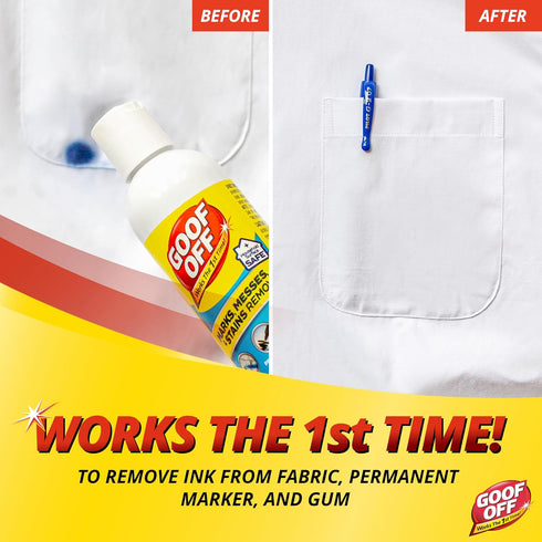 Goof Off Marks, Messes & Stains Remover - 8 fl. oz Household Surface Safe Cleaner