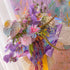 Oakbud 20 Sheets Double Sided Iridescent Flower Wrapping Paper, Waterproof Florist Bouquet Supplies, Gift Packaging,