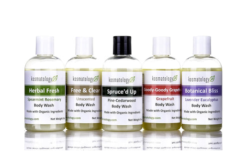 Spruce’d Up Organic Body Wash | Moisturizing Cleanse | Infused with Pine, Cedarwood & Cinnamon Essential Oils | 8 fl oz