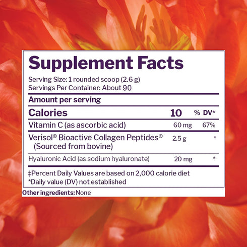 Reserveage Beauty Collagen Replenish Powder with Hyaluronic Acid & Vitamin C - No-Taste Collagen for Skin Care, Hair