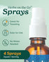 Peppermint Breath Refresher Spray - Organic Herbal Formula by Herb Pharm
