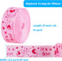 2 Rolls/20 Yards Elephant Satin Ribbon, Baby Shower Theme, Birthday Theme Wrapping Ribbons for DIY