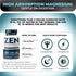 Nutrology Zen Natural Magnesium Supplement 400mg Magnesium Malate with Vitamin D3 & L-Theanine, 30 Servings