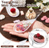 Tessco 200 Pcs 4" Tear Drop Appetizer Spoons Mini Appetizer Plates Reusable Spoons Tasting Spoons Plates Catering Supplies Disposable for Serving Small Desserts Cakes Bowls (White, Clear)