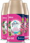 Glade Automatic Spray Refill, Tropical Blossoms Air Freshener for Home and Bathroom, 6.2 Oz, 3 Count