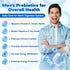 Probiotics for Men, 100 Billion CFUs with Prebiotics, Pumpkin Seed, Saw Palmetto, Cranberry & Lycopene for Prostate