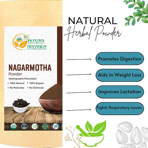 Organic Nagarmotha Powder Cyperus Rotundus Ayurvedic Formula for Digestion, 100% Pure Premium Quality Herbal Supplement