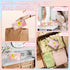 WECOOL Preppy Makeup Bag, Waterproof PU Leather Smiley Face Patch, Portable Cute Toiletry Bag with Zipper for Women