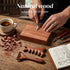 Skrfren 2 Pcs Wooden Scalp Massage Comb Wooden Scalp Massage Tool Head Massager Scalps Head Massager Gua Sha Brush
