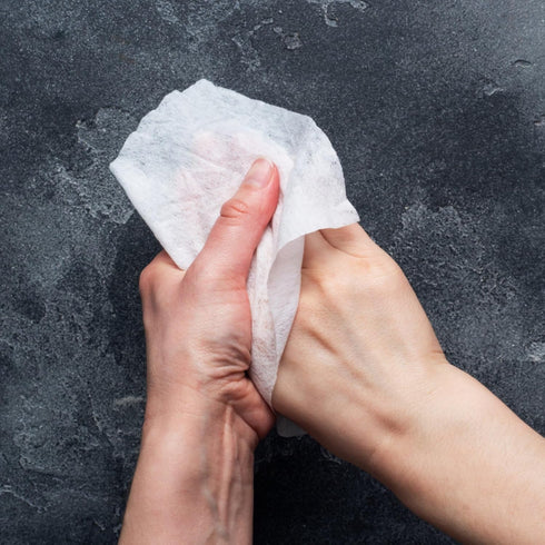 SaniHands ALC Antimicrobial Alcohol Gel Hand Wipe, 135 Per Canister