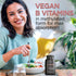 Livingood Daily Vitamin B Complex Capsules - Vegan B-Complex Supplement for Nervous System & Cognitive Health, 30