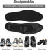 Macuezu 2 Pairs Kids Insoles for Sneakers, Memory Sponge Shoes Insole, Unisex Breathable Shoe Insoles, Cutting Size