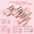 SAVILAND 15ml Dip Powder Liquid Set, 10 Pcs Base/Top Coat, Activator Brush Saver Nail Set Gift for Daughters