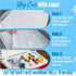 Packs Frozen Pack Packs 14'' 13'' 144Cells Shipping Cold Dry Ice for Shipping Food, Flexible Cold Ice Sheets