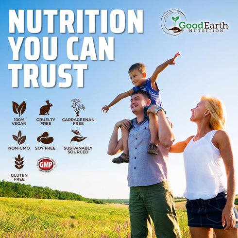 Vegan Omega 3 - Plant Based Algal DHA/EPA - 60 Veggie Softgels for Brain, Heart, Joints & Prenatal Health