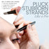 Tweezers Set - 5-piece Stainless Steel Slant Tip and Pointed Eyebrow Tweezers for Precision Hair Removal
