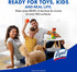 Pack 4 Lysol Disinfectant Wipes, Multi-Surface Antibacterial Cleaning Wipes, For Disinfecting and Cleaning, Lemon