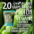 100% Plant Based Fermented Pea Protein Powder, Unflavored, 2.14lbs - Vegan, Non-GMO, Gluten & Soy Free