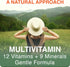Lower-Acid Multivitamin for Sensitive Bladders, 12 Vitamins & 10 Minerals, Buffered Vitamin C & Burdock Root, 60