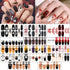 TailaiMei 14 Sheets Halloween Nail Wraps Stickers, Self-Adhesive Full Wraps with 2 pcs Nail Files for DIY Nail Art
