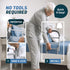 Lunderg Bed Assist Rail for Seniors with Non-Slip Grab Bar - Easy to Install Bed Rails for Elderly Adults Safety