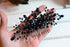 Kercisbeauty Black Crystal Hair Comb Headband Hair Vine Wedding Bridal Accessories for Women Party Prom Headpiece