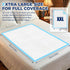 Thewese 30"x36"- 50 Count Heavy Duty Disposable Bed Pads Underpads for Incontinence Adults, Chucks Pads Super