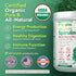 biophix Organic Spirulina Powder 2.2 lb Black Cherry Flavor - Nutrient-Dense Superfood, Protein-Rich & Powerful