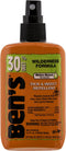 Ben's 30% DEET Mosquito, Tick and Insect Repellent: 3.4 Ounce Pump