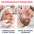 Stylia Waterproof White Eyeliner Pencil for Women, Long-Lasting Microblading Supplies Brow Pencil for Defining &