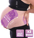 Mama Tape Pregnancy Belly Support - 4" x 16.4' Kinesiology Tape for Pelvic and Back Pain Relief