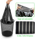 Small Trash Bags, 100 Counts, Black, Thicken Value Pack, 4 Gallon Trash Bags for Bathroom Kitchen