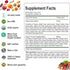 Organic Superfood Greens Fruits and Veggies Complex - Dietary Supplement with 14 Greens & 14 Fruits, Non-GMO